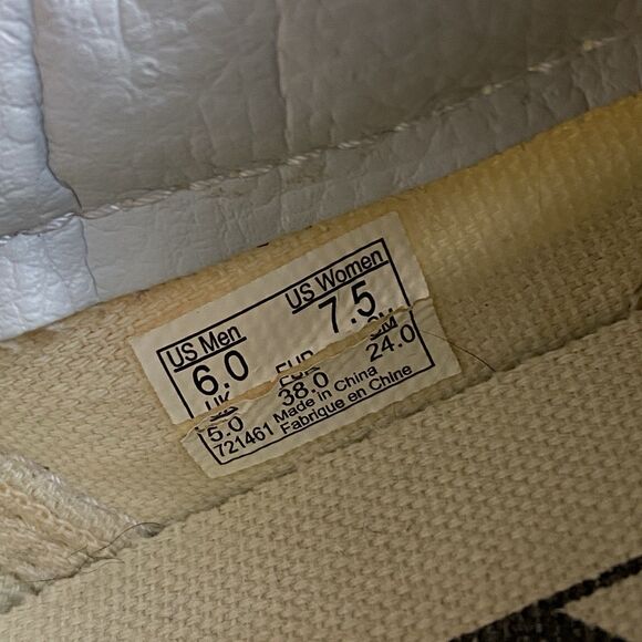 Vans Classic Checker Checkerboard Slip On Sneaker Black White Women’s 7.5 M6 US - Picture 4 of 12